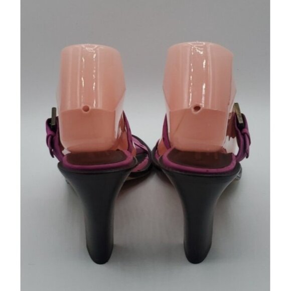 DONALD J PLINER Mountains of Italy Fuschia Pink Vianna Sandal Size 8M - Picture 4 of 14